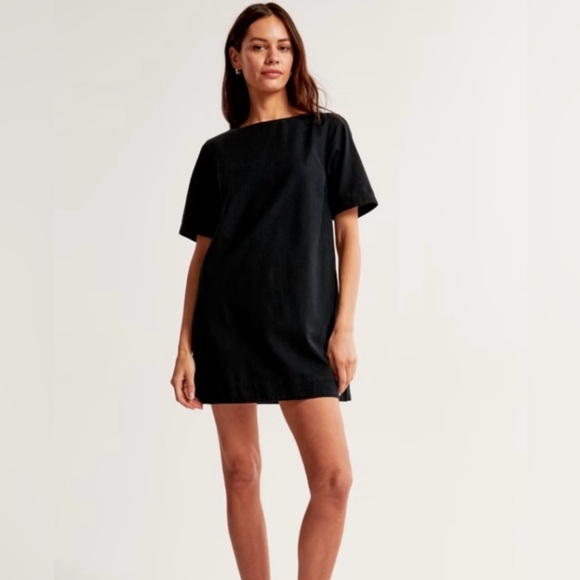 Abercrombie & Fitch Dresses & Skirts - Abercrombie & Fitch Linen Short Sleeve dress